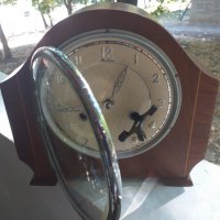 Стар антикварен красив каминен часовник, снимка 2 - Антикварни и старинни предмети - 33845133