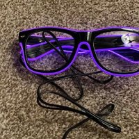 Нови Led Слънчеви очила/Светещи в тъмното Парти Мъже Жени, снимка 3 - Слънчеви и диоптрични очила - 41160189