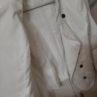 Страхотно бяло сако XL, снимка 2 - Сака - 35972219