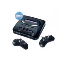 Игрална конзола за TV SEGA MEGA DRIVE-2 с 2 джойстика, снимка 4 - Части и Платки - 44465935