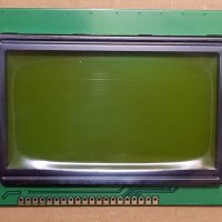 LCD12864 дисплей 128x64, зелена или синя подсветка, снимка 1 - Друга електроника - 40911502