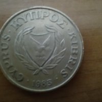 Монета Кипър, снимка 1 - Нумизматика и бонистика - 41687219
