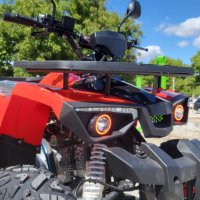 Нов Модел Бензиново ATV/АТВ Grizzly 125cc Червено, снимка 3 - Мотоциклети и мототехника - 39295628