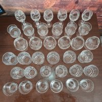 Кристални чаши от 80-те, снимка 12 - Сервизи - 40227520