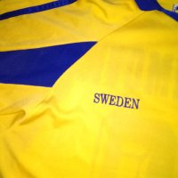Футболна тениска на Швеция №10 Златан Ибрахимович размер реален С/М, снимка 2 - Футбол - 41781454