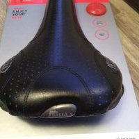 Нова кожена седалка NOB Selle Italia trimatic 2 , снимка 2 - Части за велосипеди - 35732527