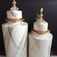 Двойка луксозни сувенири вази , снимка 5 - Декорация за дома - 36317126