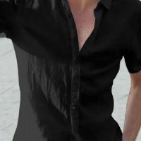 Мъжка лятна риза с къс ръкав, 6цвята - 023 , снимка 12 - Ризи - 41552427