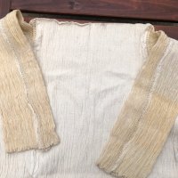 автентична, ръчно тъкана кенарена риза 8 - НОВА ОТ ЧЕИЗ, снимка 2 - Антикварни и старинни предмети - 39871460