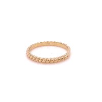 Златен дамски пръстен 1,56гр. размер:53 14кр. проба:585 модел:21889-4, снимка 3 - Пръстени - 44168344