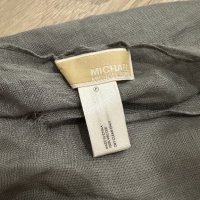 MICHAEL KORS шал с лого камъни в сиво, снимка 5 - Шалове - 41290226