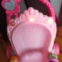 Количка музикална за кукли/прохождане на Fisher Price Princess Mommy , снимка 4 - Музикални играчки - 35706278