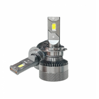 LED крушки за фарове H7 Х7, 12V, Canbus без грешки, комплект, снимка 2 - Аксесоари и консумативи - 44736044