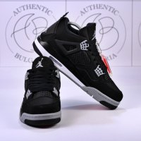 Nike Jordan Retro 4 PSG, Pure Money, Black Canvas, снимка 14 - Спортни обувки - 39215036