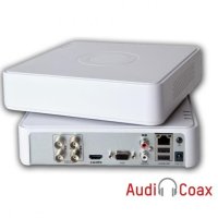 4 Канален AoC Audio-Over-Coax DVR 3MP HIKVISION DS-7104HQHI-K1(S) Аудио и Видеосигнал по 1 Кабел BNC, снимка 1 - Комплекти за видеонаблюдение - 41503028
