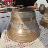 Големи швейцарски камбани от сребро и мед, снимка 6 - Антикварни и старинни предмети - 44430534