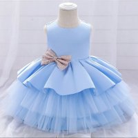 Ново!Детска Рокля "Princes Blu", снимка 1 - Детски рокли и поли - 35741291