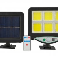 Лампа със соларен панел BK-128-6COB, снимка 1 - Соларни лампи - 39515517