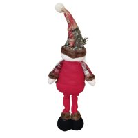 4145 Декоративна коледна фигура Дядо Коледа, 58см, снимка 3 - Декорация за дома - 42561959
