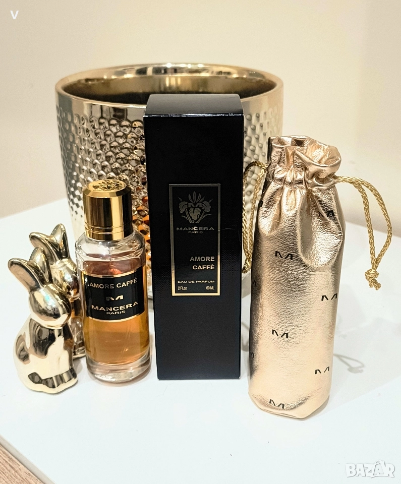 Парфюм Mancera Amore caffe 50 от 60 ml / LUSH Super Fairy / CHOGAN 144 (Bianco Latte) , снимка 1