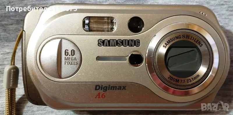 Фотоапарат Samsung Digimax A6. Голям сензор., снимка 1