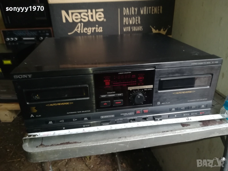 sony tc-v902 deck-made in japan-вчера внесен от swiss 0711251854LCHERY2, снимка 1