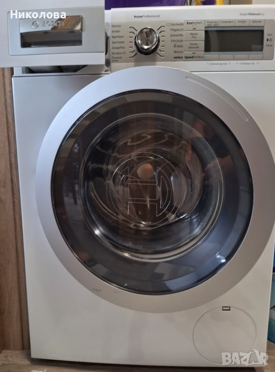 Bosch пералня A+++ 8кг Super Silence Eco, снимка 1