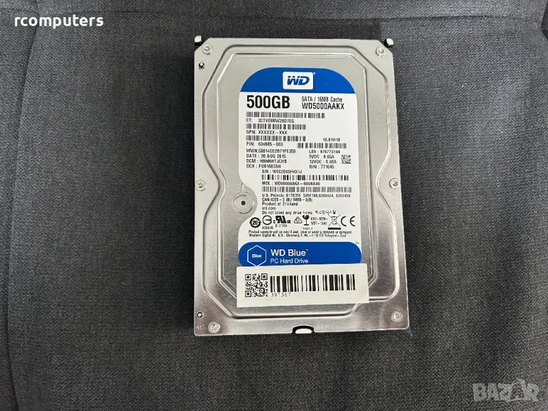 Хард диск WD 500GB SATA за компютър, снимка 1