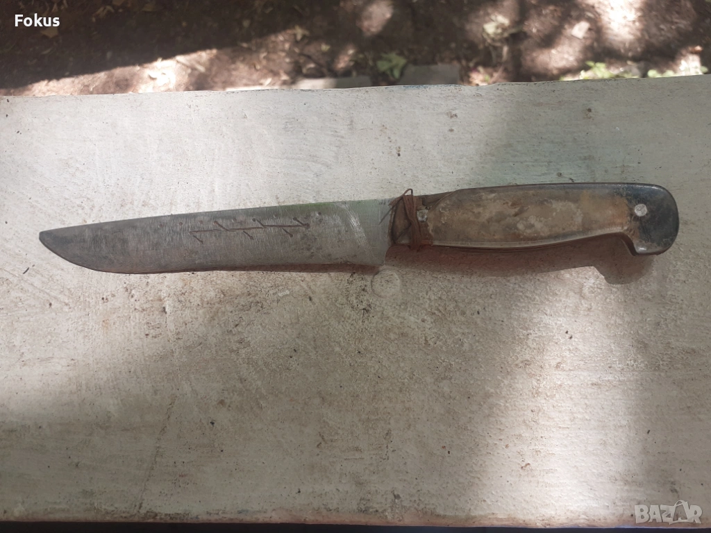 Стар български нож острие, снимка 1