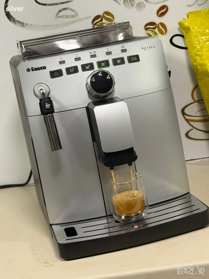 Кафемашина кафе автомат Saeco İNTUİTA с гаранция, снимка 1
