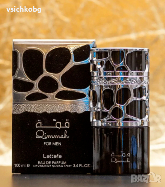Арабски парфюм Lattafa Perfumes  Qimmah Silver Мъже 100 мл  Ванилия, ветивер и пачули,  агар и кедро, снимка 1
