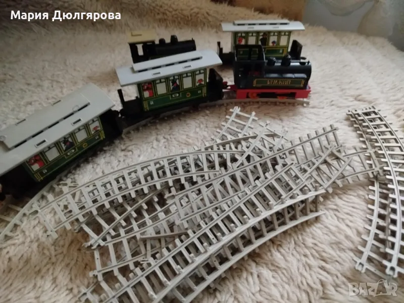 ретро влакче вулкан, снимка 1