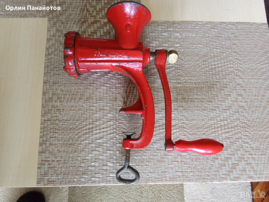  ръчна месомелачка - румънска, снимка 1