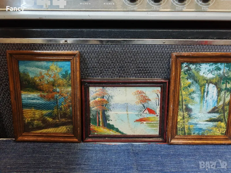 Миниатюри/малки картини 3 нроя, снимка 1