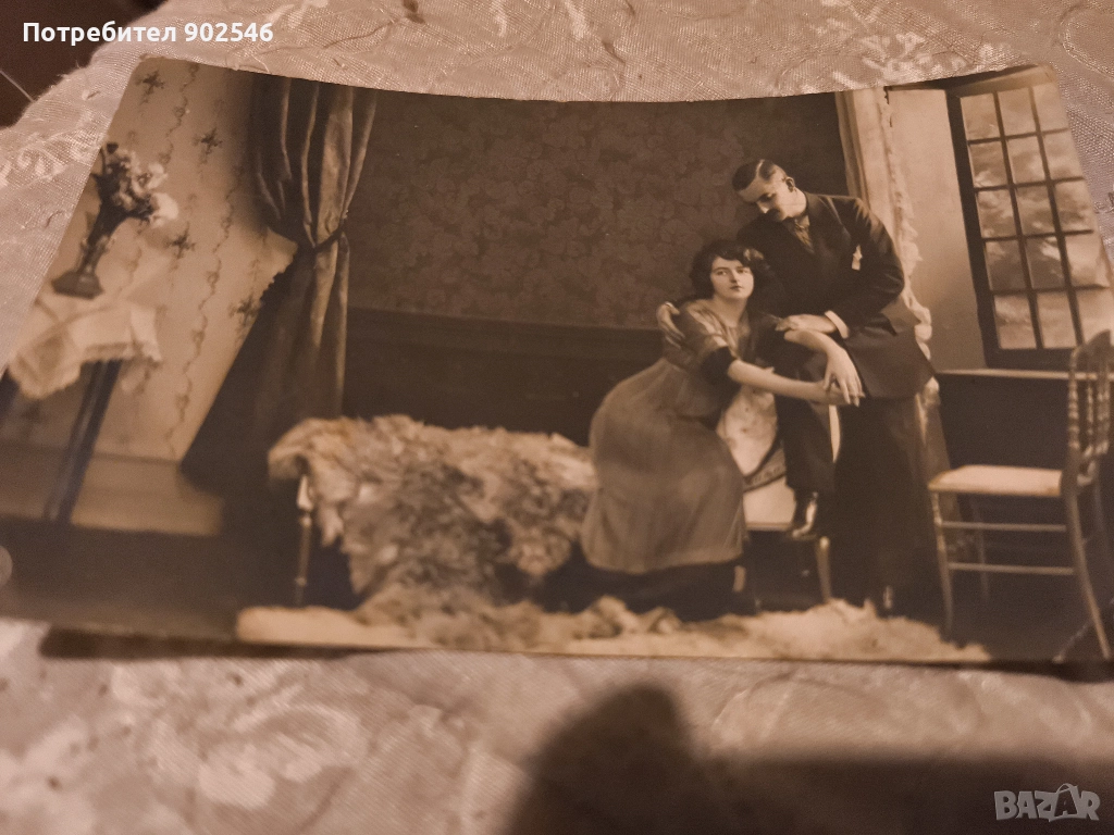 „Пощенска картичка, 1913 г. – оригинална марка и печат“, снимка 1