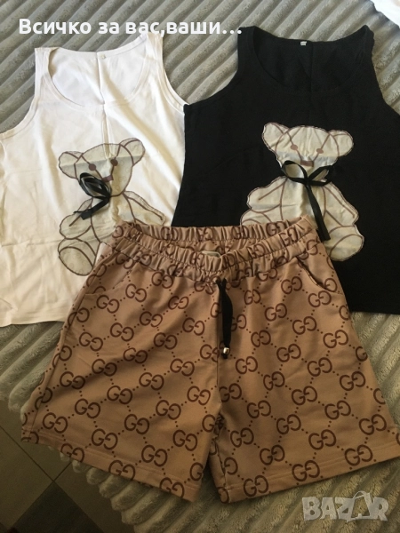 Два потника и къси панталонки-15лв, снимка 1