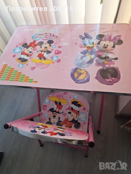 Детска маса с стол, снимка 1