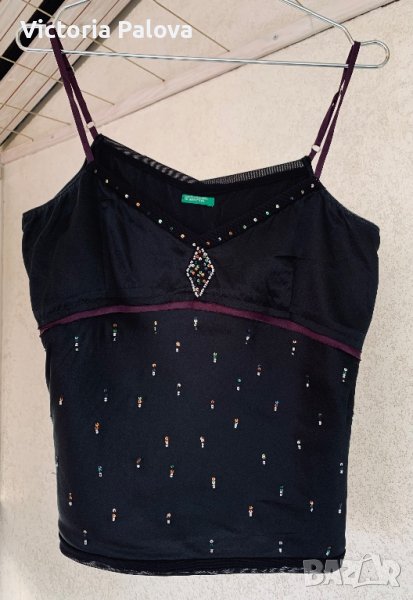 Копринен потник BENETTON , снимка 1