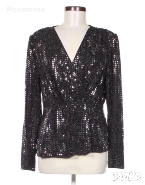 РАЗПРОДАЖБА - Ефектна блестяща риза, снимка 1