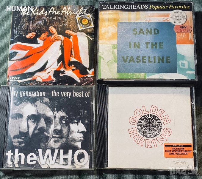 Talking Heads,Golden Earring,The Who, снимка 1