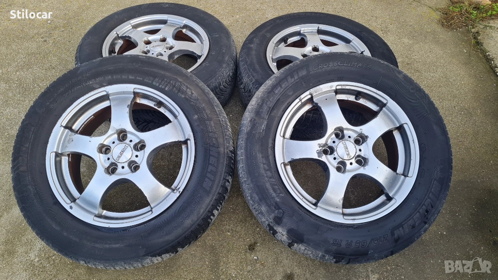 Джанти с гуми HONDA CR-V II 16ки DEZENT, снимка 1