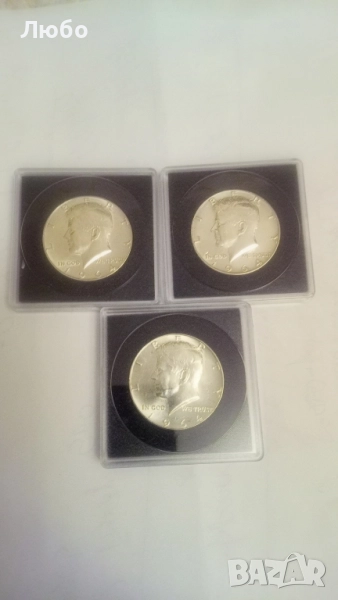 половин долар сребро 1964г, снимка 1