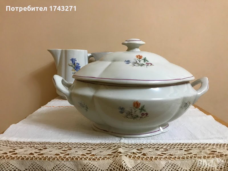 Порцеланов супник, снимка 1