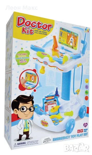 Докторска маса на колела със светлина и звук, снимка 1