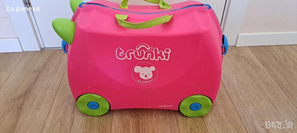 Оригинално детско куфарче за яздене Trunki, снимка 1
