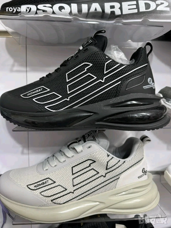Emporio Armani Мъжки Маратонки Два Цвята 40-44 Номер , снимка 1