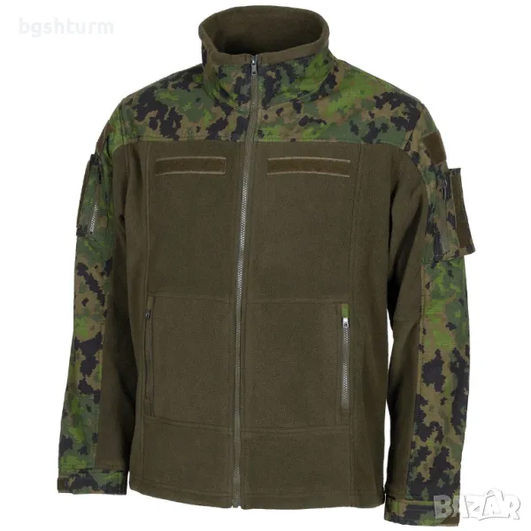Яке полар , с подсилени гръб, рамене и лакти , модел "Combat", M05 camo, снимка 1