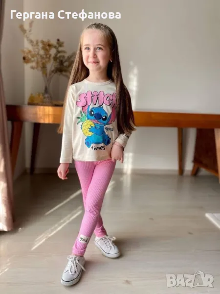 Комплект Стич Размери-3/4г.4/5г.5/6г.7/8г.9/10г. Цена-32 лв, снимка 1