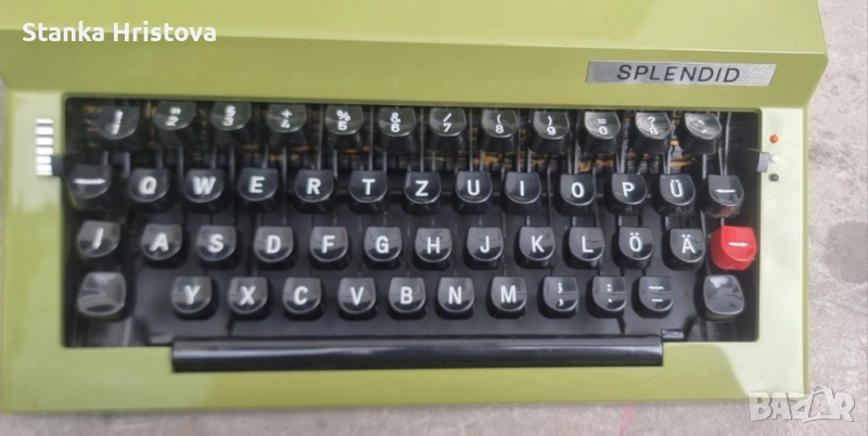 Пишеща машина Splendid., снимка 1