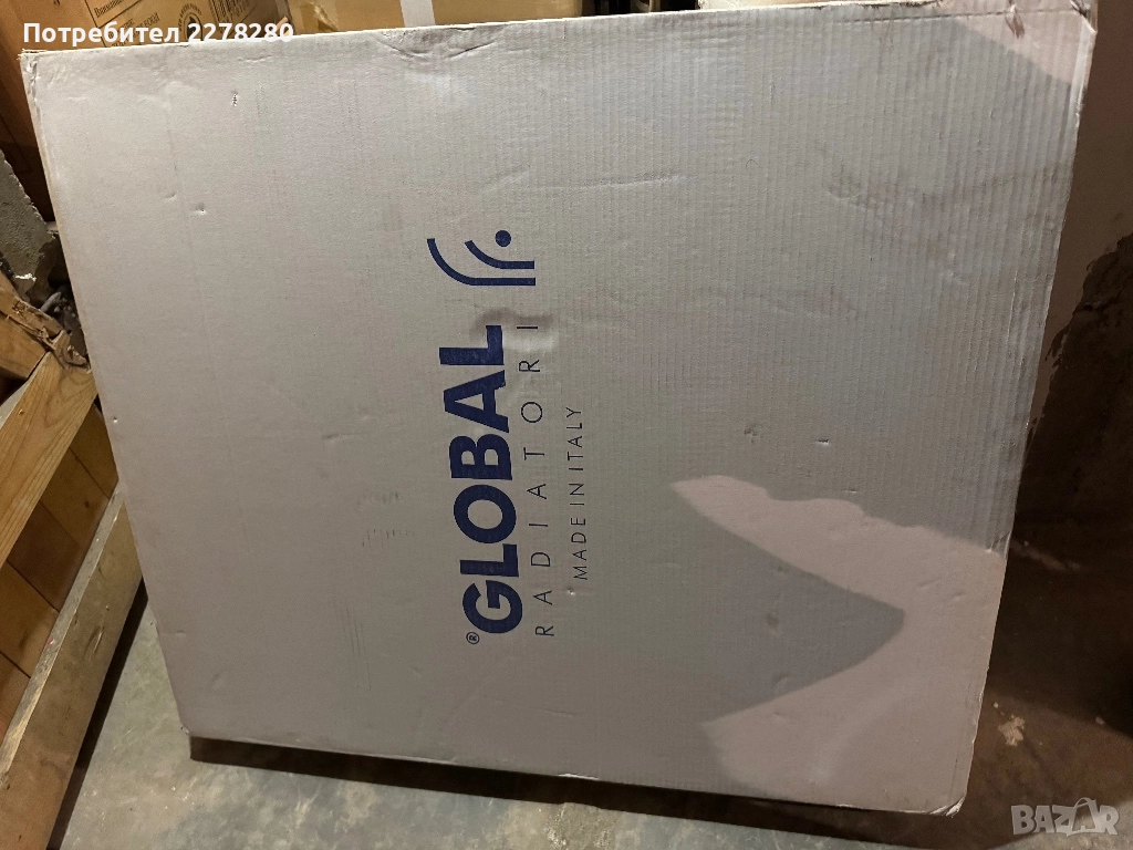 Нов алуминиев радиатор Global VOX H600 + окомплектовка, снимка 1